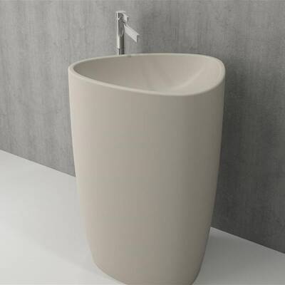 Bocchi Etna Monoblok Yerden Lavabo Mat Yasemin 1075-007-0125 - 2