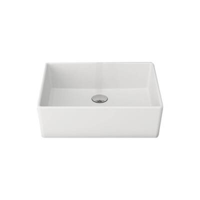 Bocchi Milano Çanak Lavabo 50 cm Mat Beyaz 1215-002-0125 - 1