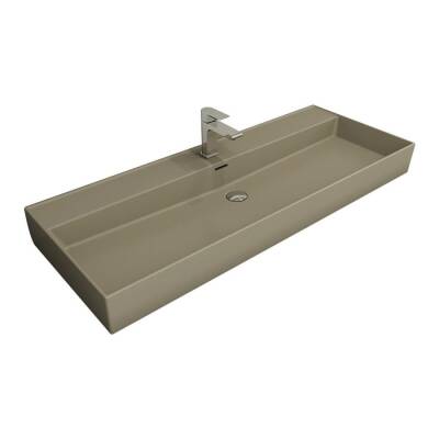 Bocchi Milano Etajerli Lavabo 120 cm Mat Kaşmir 1394-011-0126 - 1