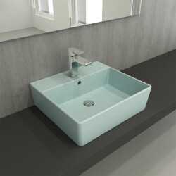 Bocchi Milano Lavabo 50 cm Mat Buz Mavi 1216-029-0126 - 2