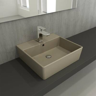 Bocchi Milano Lavabo 50 cm Mat Kaşmir 1216-011-0126 - 2