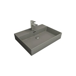 Bocchi Milano Lavabo 60 Cm Mat Gri 1376-006-012 - 1