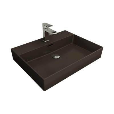 Bocchi Milano Lavabo 60 Cm Mat Kahverengi 1376-025-0126 - 1