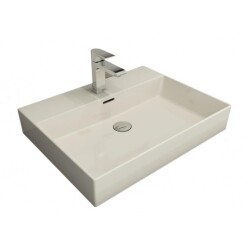 Bocchi Milano Lavabo 60 cm Parlak Bisküvi 1376-014-0126 - 1