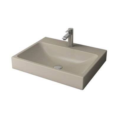 Bocchi Scala Tezgah Üstü Lavabo 60 cm Mat Kaşmir 1077-011-0126 - 1