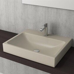 Bocchi Scala Tezgah Üstü Lavabo 60 cm Mat Kaşmir 1077-011-0126 - 2