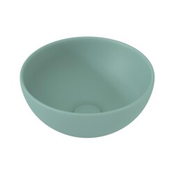 Bocchi Sottile Slim Line Çanak Lavabo 26 Cm Mat Mint Yeşil 1471-033-0125 - 1