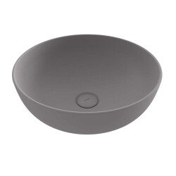 Bocchi Sottile Slim Line Çanak Lavabo 38 cm Mat Gri 1494-006-0125 - 1