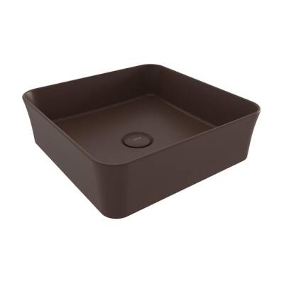 Bocchi Sottile Slim Line Çanak Lavabo 38 Cm Mat Kahverengi 1477-025-0125 - 1