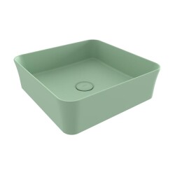 Bocchi Sottile Slim Line Çanak Lavabo 38 Cm Mat Mint Yeşil 1477-033-0125 - 1