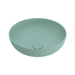 Bocchi Sottile Slim Line Çanak Lavabo 38 cm Mat Mint Yeşil 1494-033-0125 - 1