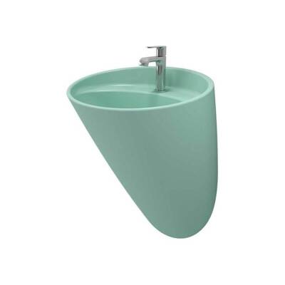 Bocchi Venezia Asma Monoblok Lavabo Mat Mint Yeşil 1083-033-0126 - 1