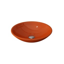 Bocchi Venezia Çanak Lavabo 40 cm Parlak Turuncu 1120-012-0125 - 1