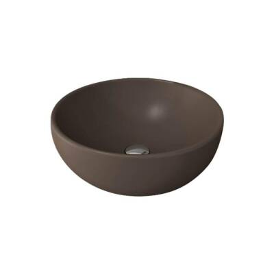 Bocchi Venezia Çanak Lavabo 45 cm Mat Kahverengi 1119-025-0125 - 1