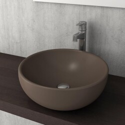 Bocchi Venezia Çanak Lavabo 45 cm Mat Kahverengi 1119-025-0125 - 2