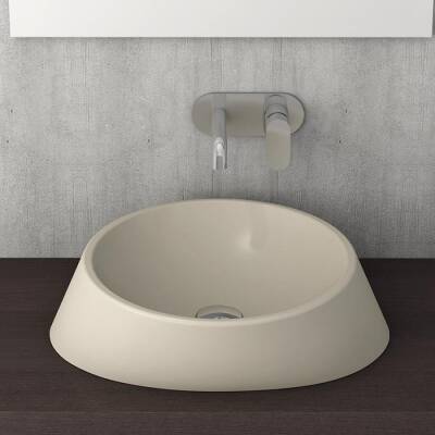 Bocchi Venezia Çanak Lavabo 56 cm Mat Kaşmir 1010-011-0125 - 2