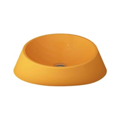 Bocchi Venezia Çanak Lavabo 56 cm Parlak Mandalina Sarısı 1010-021-0125 - 1