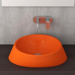 Bocchi Venezia Çanak Lavabo 56 cm Parlak Turuncu 1010-012-0125 - 2