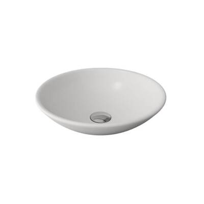 Bocchi Venezia Çanak Lavabo Mat Beyaz 40 cm 1120-002-0125 - 1