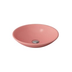 Bocchi Venezia Çanak Lavabo Mat Somon 40 cm 1120-032-0125 - 1