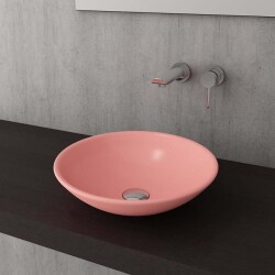 Bocchi Venezia Çanak Lavabo Mat Somon 40 cm 1120-032-0125 - 2