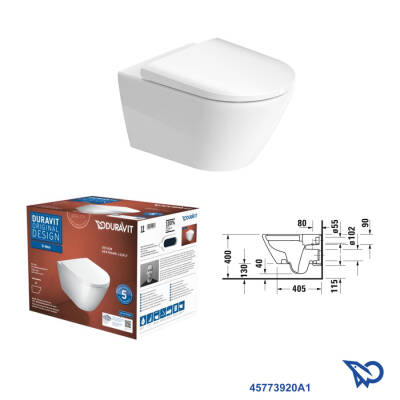 D-Neo Rimless® Hygiene Glaze Asma Klozet Grohe Uniset Gömme Rezervuar Seti - 2