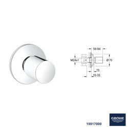 D-Neo Rimless® Hygiene Glaze Asma Klozet Grohe Uniset Gömme Rezervuar Seti - 5