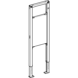 Destek ve tutma kolları için Geberit Duofix elemanı, 112 cm, engelsiz: B=36.5cm, H=112cm, T=4cm - 2