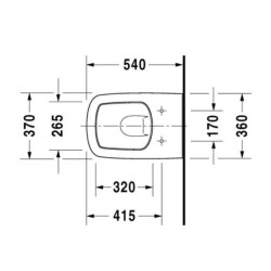 Duravit DuraStyle Asma Klozet 2536390075 - 2