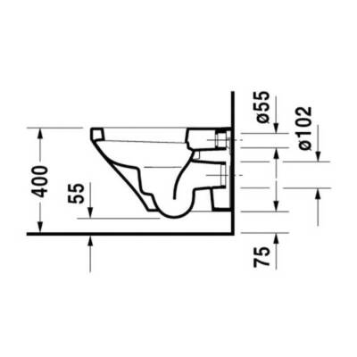 Duravit DuraStyle Asma Klozet 2536390075 - 3