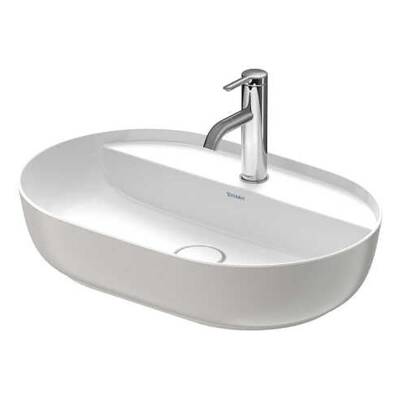 Duravit Luv Çanak Lavabo 60 cm Beyaz-Gri 0380602300 - 1