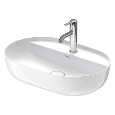 Duravit Luv Çanak Lavabo 60 cm Beyaz/Mat Kum Beji 0380602100 - 1