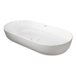 Duravit Luv Çanak Lavabo 80 cm Beyaz-Gri 0379802300 - 1