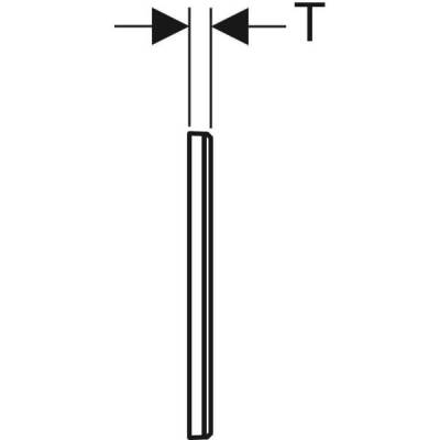 Geberit kapak Omega: Beyaz - 4