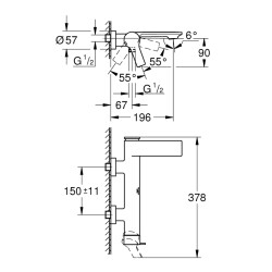 Grohe Allure - 32826GN1 - 2