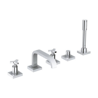 Grohe Allure 5 Delikli Küvet Bataryası - 25083001 - 1