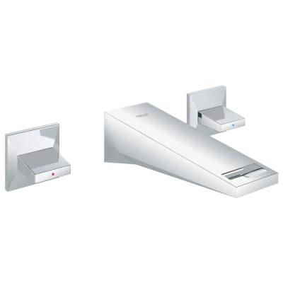 Grohe Allure Brilliant 3 Delikli Lavabo Bataryası 1/2' S-Boyut - 20346000 - 1