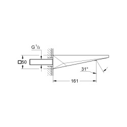 Grohe Allure Brilliant Çıkış Ucu - 13299Dc0 - 2