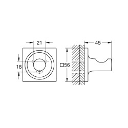 Grohe Allure Havlu/Bornoz Askılığı - 40284DL1 - 2