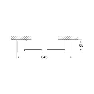 Grohe Allure Havluluk - 40341000 - 2