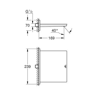 Grohe Allure Şelale Çıkış Ucu - 13317001 - 2