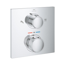 Grohe Allure Thermostat For Concealed İnstallation With 2 - Way Diverter Head Shower/Hand Shower - 29181002 - 1