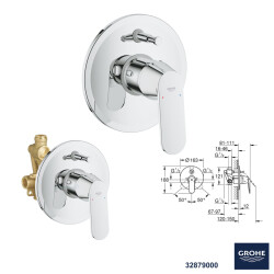 Grohe Ankastre Banyo Duş Seti 13 - 4