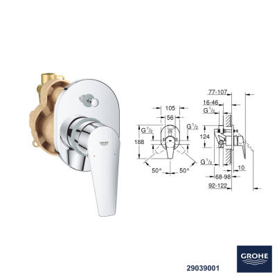 Grohe Ankastre Banyo Duş Seti 9 - 3