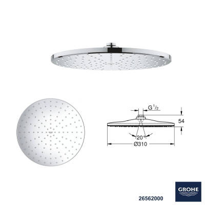 Grohe Ankastre Banyo Duş Seti + Hüppe Galata X Duş Kanalı -11 - 3