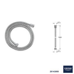 Grohe Ankastre Banyo Duş Seti + Hüppe Galata X Duş Kanalı -27 - 7