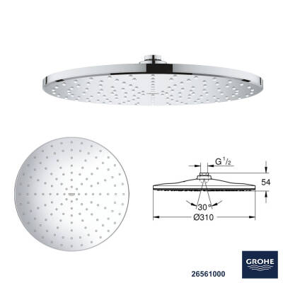 Grohe Ankastre Banyo Duş Seti + Hüppe Galata X Duş Kanalı -6 - 3