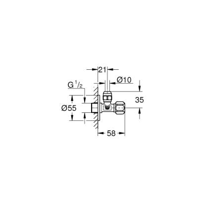 Grohe Ara Musluk 1/2' - 22029000 - 1