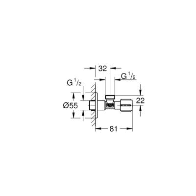 Grohe Ara Musluk 1/2' - 22041AL0 - 2