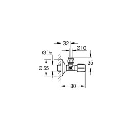 Grohe Ara Musluk 1/2' - 22045000 - 2